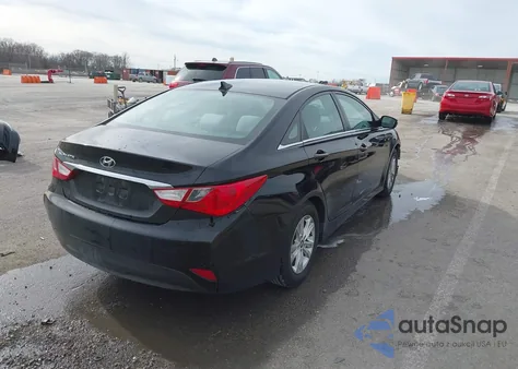 2014 Hyundai Sonata Gls from USA, damaged, VIN 5NPEB4AC4EH922359